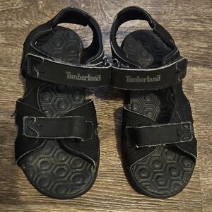 Timberland Kids Black Outdoor Sandals